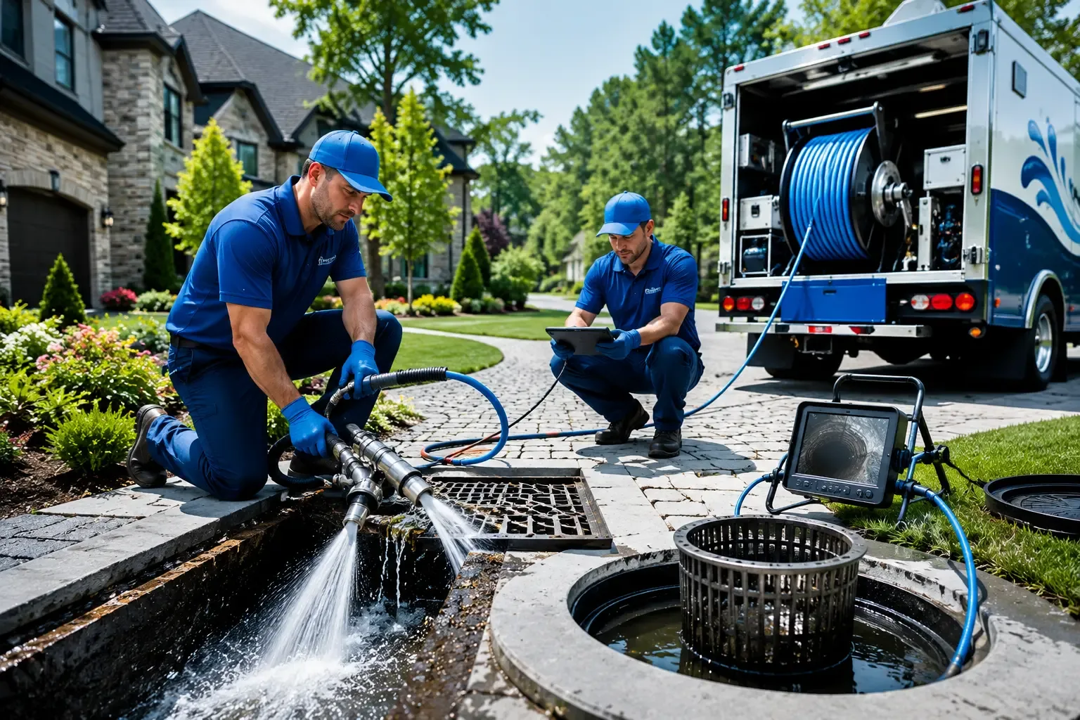 Local outdoor drain cleaning professionals in Teeds Grove, IA